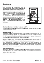 Preview for 21 page of Vetus BW312A Operation Manual And Installation Instructions