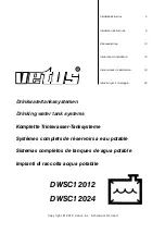 Preview for 1 page of Vetus DWSC12012 Installation Instructions Manual