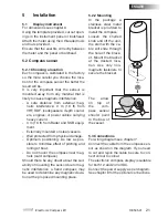 Preview for 21 page of Vetus EC Operation Manual And Installation Instructions