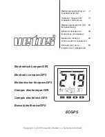 Vetus ECGPS Operation Manual And Installation Instructions предпросмотр