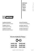 Предварительный просмотр 1 страницы Vetus EHPA12R2 Installation Manual