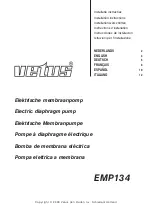 Предварительный просмотр 1 страницы Vetus EMP134 Installation Instructions Manual