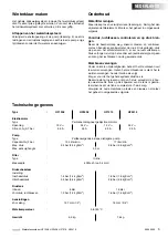 Предварительный просмотр 3 страницы Vetus HF1208 Operation Manual And Installation Instructions