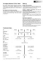 Предварительный просмотр 7 страницы Vetus HF1208 Operation Manual And Installation Instructions