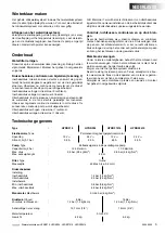 Preview for 3 page of Vetus HYDRF12 Operation Manual And Installation Instructions