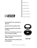 Vetus ILT120 Installation Instructions предпросмотр