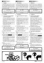 Preview for 2 page of Vetus ILT120PL Installation Manual