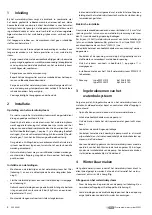 Preview for 4 page of Vetus PFWS1219 Installation And User Manual