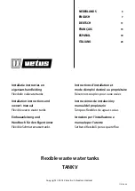 Preview for 1 page of Vetus TANKV100 Installation Instructions And Owner'S Manual