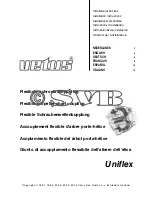 Vetus Uniflex 12 Installation Instructions Manual preview