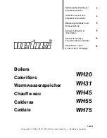 Preview for 1 page of Vetus WH20 Operation Manual And Installation Instructions