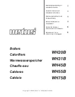 Preview for 1 page of Vetus WH20B Operation Manual And Installation Instructions