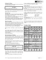 Preview for 5 page of Vetus WH20B Operation Manual And Installation Instructions