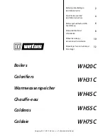 Предварительный просмотр 1 страницы Vetus WH20C Operation Manual And Installation Instructions