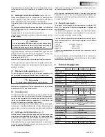 Предварительный просмотр 3 страницы Vetus WH20C Operation Manual And Installation Instructions