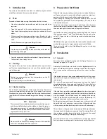 Preview for 4 page of Vetus WH20C Operation Manual And Installation Instructions