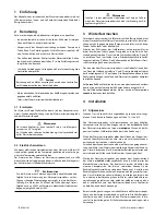 Preview for 6 page of Vetus WH20C Operation Manual And Installation Instructions