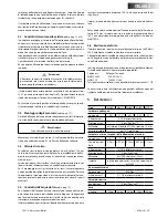 Preview for 13 page of Vetus WH20C Operation Manual And Installation Instructions