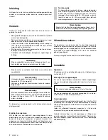 Предварительный просмотр 2 страницы Vetus WH40A Operation Manual And Installation Instructions