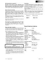 Предварительный просмотр 11 страницы Vetus WH40A Operation Manual And Installation Instructions