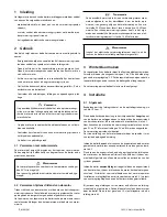 Preview for 2 page of Vetus WHT100 Operation Manual And Installation Instructions