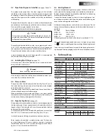 Preview for 5 page of Vetus WHT100 Operation Manual And Installation Instructions