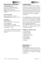 Preview for 5 page of Vetus WPANEL Operation Manual