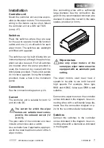 Preview for 7 page of Vetus WPANEL Operation Manual