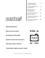 Vetus WWS120..B Series Installation Instructions And Owner'S Manual preview