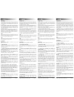 Preview for 2 page of Vetus XHI12W User Manual