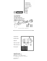 Vetus ZWB25A Installation Instructions Manual предпросмотр