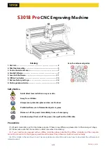 Preview for 1 page of VEVOR S3018 Pro Manual