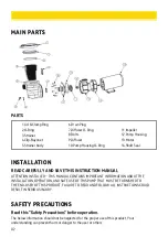 Preview for 3 page of VEVOR VVPS115BUS User Manual