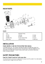 Preview for 3 page of VEVOR VVPS215BUS User Manual