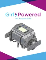 Vex Robotics Girl Powered VEX IQ Speed Build Manual preview