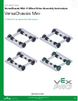 Preview for 1 page of Vex Robotics Pro VersaChassis Mini Assembly Instructions Manual