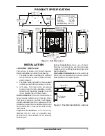 Предварительный просмотр 3 страницы Vexar CEF32M Owner'S Operation And Installation Manual