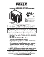 Vexar DVF32TMHPN-A Owner'S Operation And Installation Manual preview