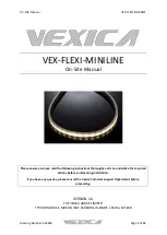 Предварительный просмотр 1 страницы VEXICA VEX-FLEXI-MINILINE Manual