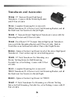 Preview for 26 page of VEXILAR FL-8SLT Operation Manual