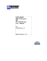 Vextrec GMB-486SPS User Manual preview