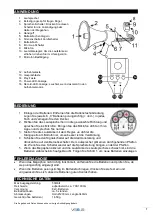 Предварительный просмотр 7 страницы Vexus Audio 952.010 Instruction Manual