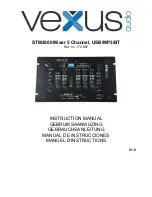 Vexus Audio STM2500 Instruction Manual preview