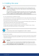 Предварительный просмотр 7 страницы Vexve DN 15 Installation, Operation, Adjustment And Maintenance Manual