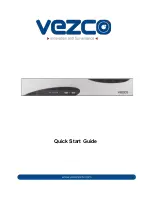 Vezco PRO-NVR-Smart Quick Start Manual preview