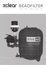 Предварительный просмотр 1 страницы VGE XCLEAR BEADFILTER 400 Manual