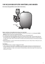 Preview for 19 page of VGE XCLEAR BEADFILTER 400 Manual