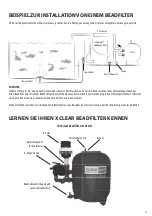 Предварительный просмотр 23 страницы VGE XCLEAR BEADFILTER 400 Manual