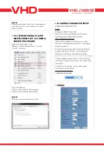 Предварительный просмотр 9 страницы VHD VHD-J1600SE Data Sheet / Manual