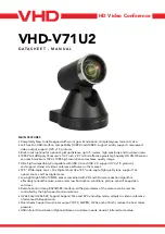 Preview for 1 page of VHD VHD-V71U2 Data Sheet / Manual